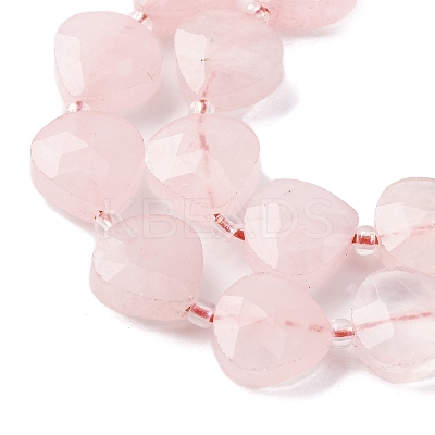 Natural Rose Quartz Beads Strands G-P570-E16-02-1