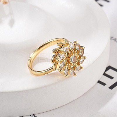 Rotatable Finger Rings for Women RJEW-B115-01G-03-1