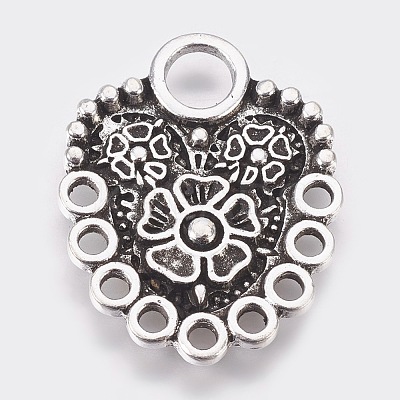 Eco-Friendly Zinc Alloy Hook Clasps PALLOY-WH0031-02AS-1