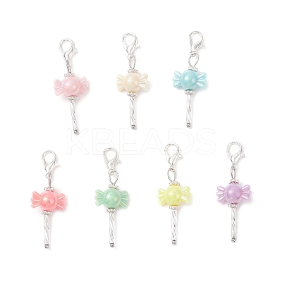 Acrylic Pendant Decorations HJEW-JM03944-02-1