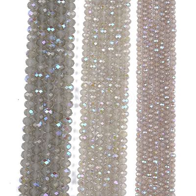 Electroplate Glass Beads Strands EGLA-A044-J4mm-L10-1