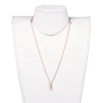 Adjustable Korean Waxed Polyester Cord Necklace Making AJEW-JB00510-02-1