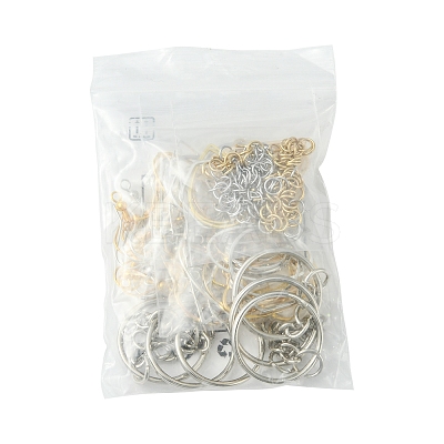 DIY Hexagon/TeardropOval/Triangle Brass Dangle Earring Jewelry Making Kits DIY-FS0007-62-1