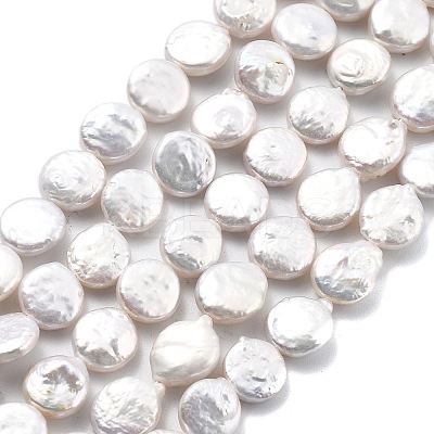 Natural Baroque Keshi Pearl Beads Strands PEAR-B004-16A-03B-1