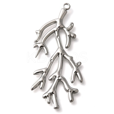 Anti-Tarnish 304 Stainless Steel Big Pendants STAS-I310-02P-1