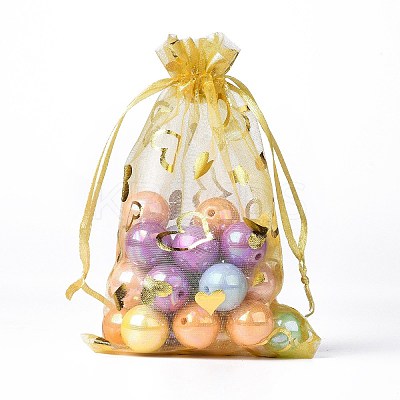 Organza Drawstring Jewelry Pouches OP-I001-B03-1