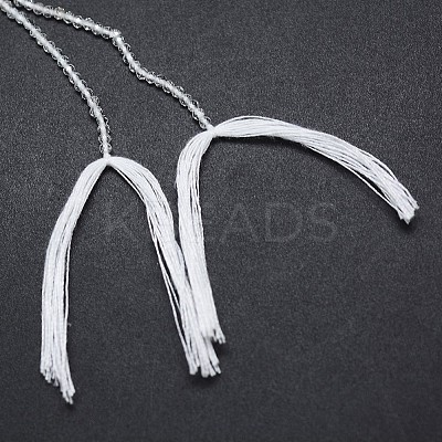 Natural White Topaz Bead Strands G-G914-2mm-13-1