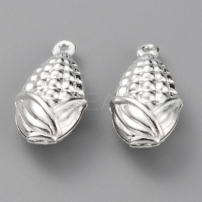 Autumn Theme Brass Pendants KK-Z007-03S-1