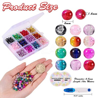 DIY Stretch Bracelet Making Kits DIY-SZ0004-06-1