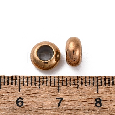 201 Stainless Steel Beads STAS-S171-01KCG-02-1