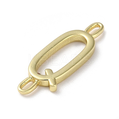 Rack Plating Brass Connector Charms KK-P245-07G-Q-1