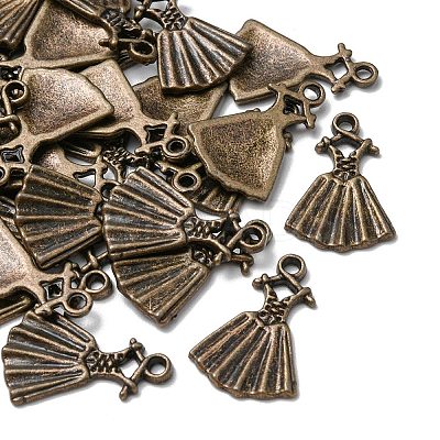 Tibetan Style Alloy Pendants TIBE-YW0001-01AB-1
