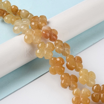 Natural Topaz Jade Beads Strands G-M418-D08-01-1