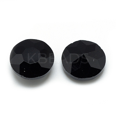 Pointed Back Glass Rhinestone Cabochons RGLA-T029-8mm-23-1