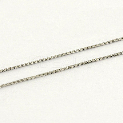Tarnish Resistant 304 Stainless Steel Chain Necklaces NJEW-R223-11-1