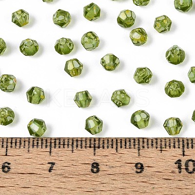 Picasso Baking Paint Glass Seed Beads SEED-N007-37H-1