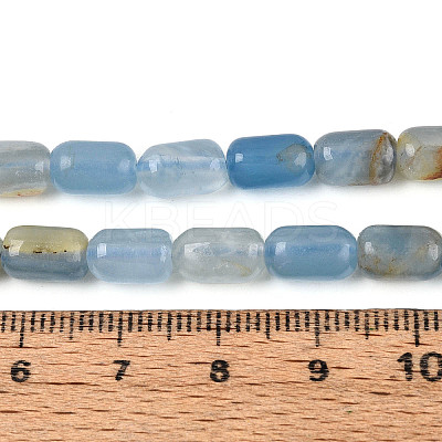 Natural Blue Calcite Beads Strands G-G980-53A-1