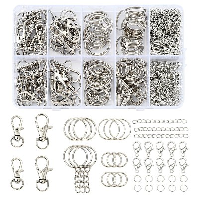 DIY Keychain Jewelry Making Finding Kits DIY-YW0012-02-1