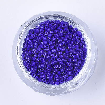 Glass Cylinder Beads SEED-Q036-01A-D01-1
