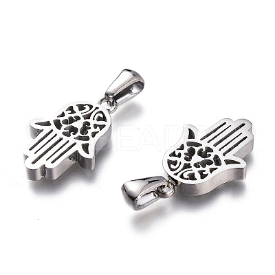 Tarnish Resistant 304 Stainless Steel Pendants LS-STAS-Z006-03P-1