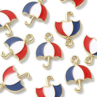 Alloy Enamel Pendants ENAM-YW0002-23-1