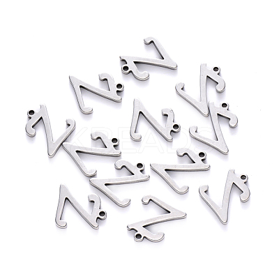Tarnish Resistant 201 Stainless Steel Charms STAS-R105-Z-1