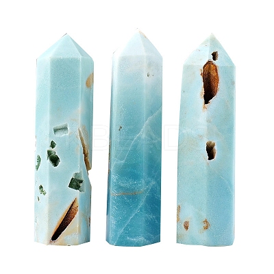 Point Tower Natural Amazonite Home Display Decoration PW-WG33943-01-1