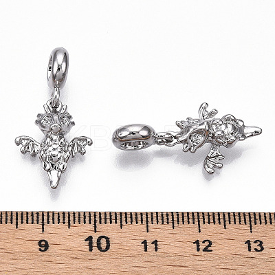 Alloy European Dangle Charms MPDL-S067-024P-1