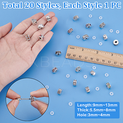 Alloy European Style Clasps PDLC-PH0001-01-1