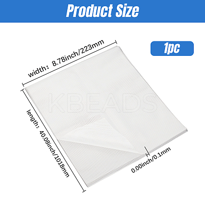 PVA Water Soluble Fabric for Cross Stitch DIY-WH20007-832C-1