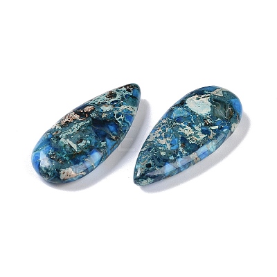 Dyed Synthetic Imperial Jasper Pendants G-P529-07D-1