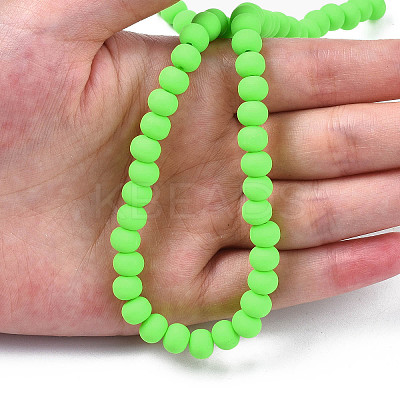 Handmade Polymer Clay Beads Strands X-CLAY-N008-053-07-1