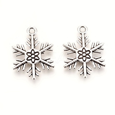 Tibetan Style Alloy Pendants TIBEP-3264-AS-NR-1