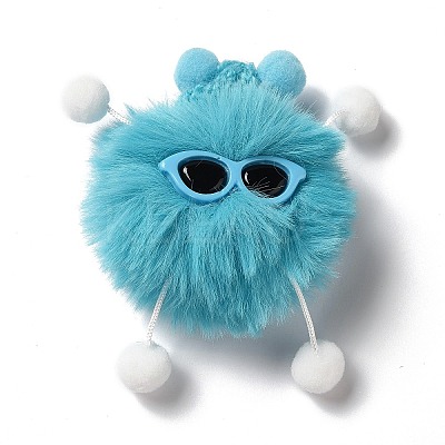 Soft Polyester Imitation Wool Briquette Elves Ornament Accessories LS-DIY-F115-01B-1