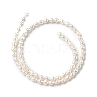 Natural Cultured Freshwater Pearl Beads Strands PEAR-C004-03-1