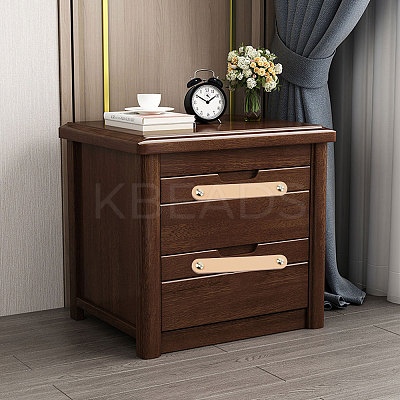 PU Leather Door Handles FIND-WH0052-51B-1