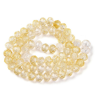 Transparent Glass Beads Strands GLAA-T023-4mm-A17-1