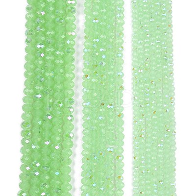 Electroplate Glass Beads Strands EGLA-A044-J6mm-L01-1