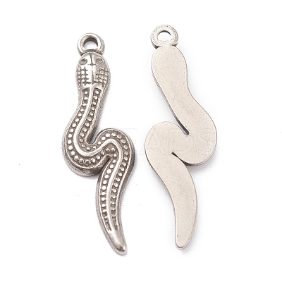 Non-Tarnish 304 Stainless Steel Pendants STAS-G244-07P-1