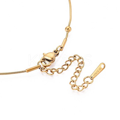 1MM 304 Stainless Steel Satellite Chain Necklaces LS-NJEW-N058-07B-G-1