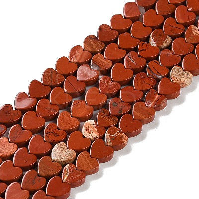 Natural Red Jasper Beads Strands G-M403-A09-02-1
