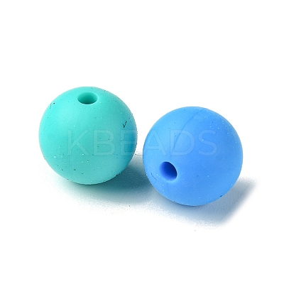 48Pcs 6 Styles DIY Food Grade Silicone & Polymer Clay Beads Jewelry Making Finding Kit DIY-FS0005-83B-1