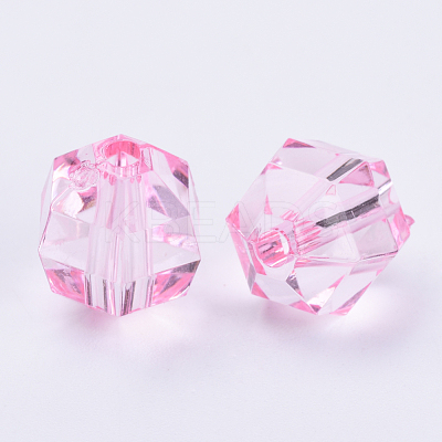 Transparent Acrylic Beads TACR-Q256-10mm-V03-1