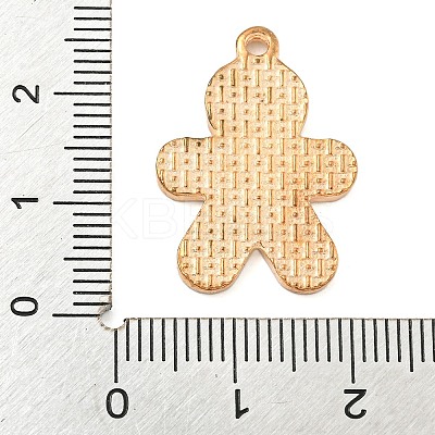 Christmas Theme Alloy Enamel Pendants ENAM-M221-01KCG-08-1