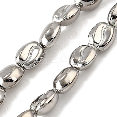 Electroplate Glass Beads Strands EGLA-V001-04D-1
