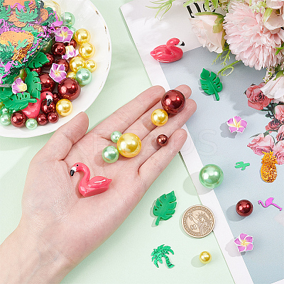 Summer Theme Vase Fillers AJEW-BC0003-67-1