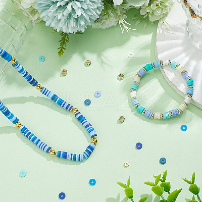 3500Pcs 10 Colors Handmade Polymer Clay Beads CLAY-PA0001-26B-1