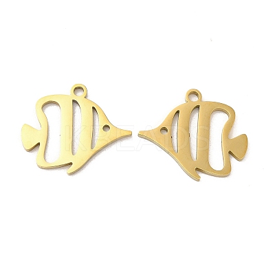 Ion Plating(IP) 304 Stainless Steel Pendants STAS-L020-027G-1