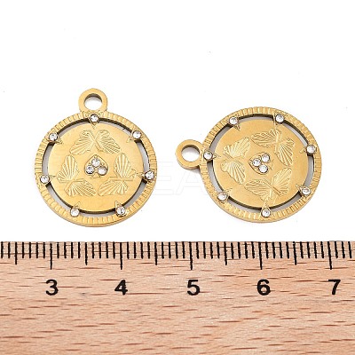 Ion Plating(IP) 304 Stainless Steel Pendant STAS-U014-19G-1