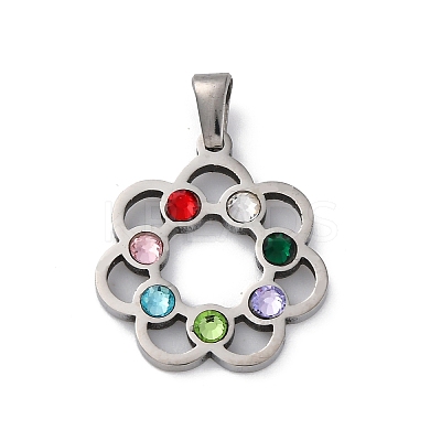 304 Stainless Steel Pendants STAS-L280-01P-02-1